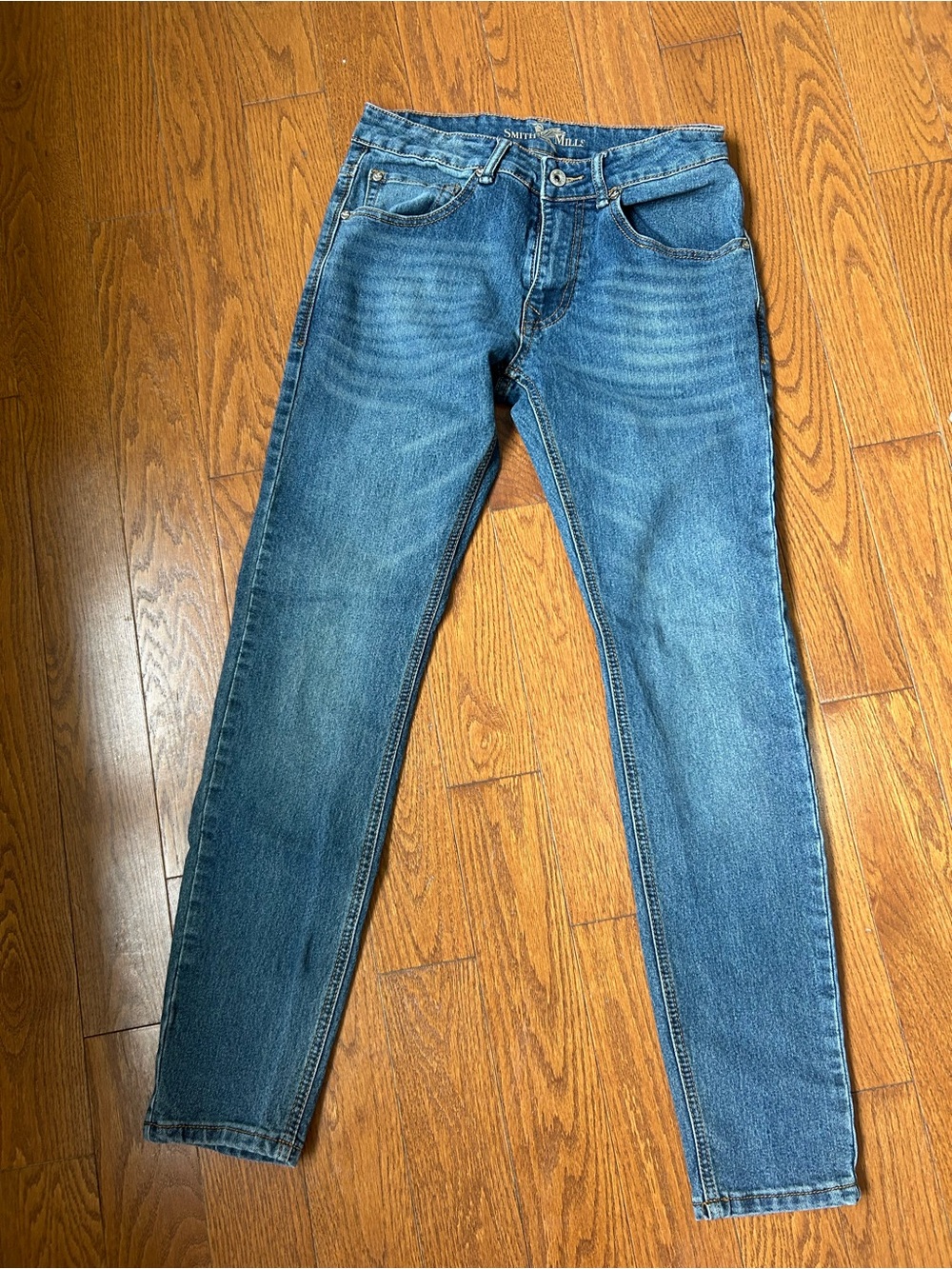 Slim Fit Blue Men's Jeans - Unbranded